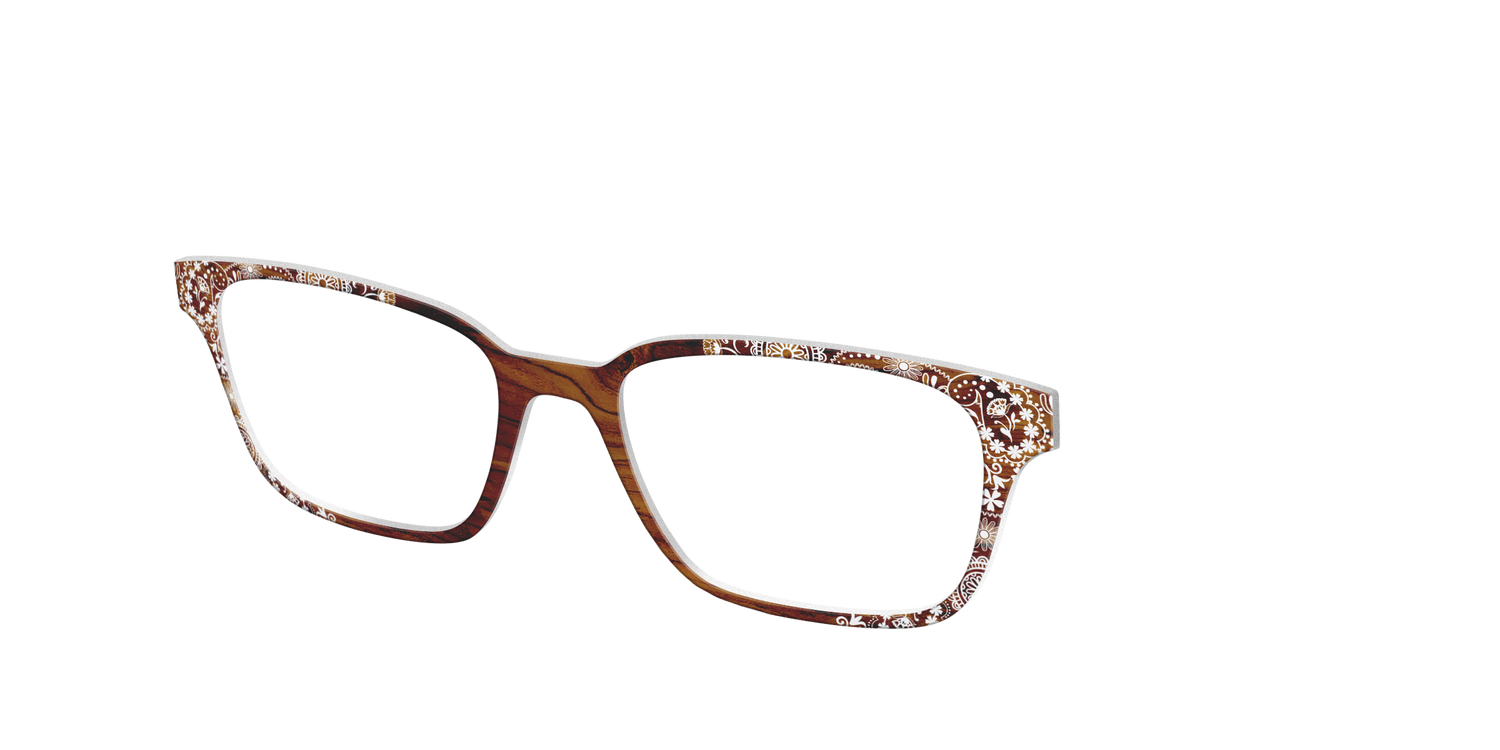 The Folk Melody Paisley - Angle Top Image - Pair Eyewear