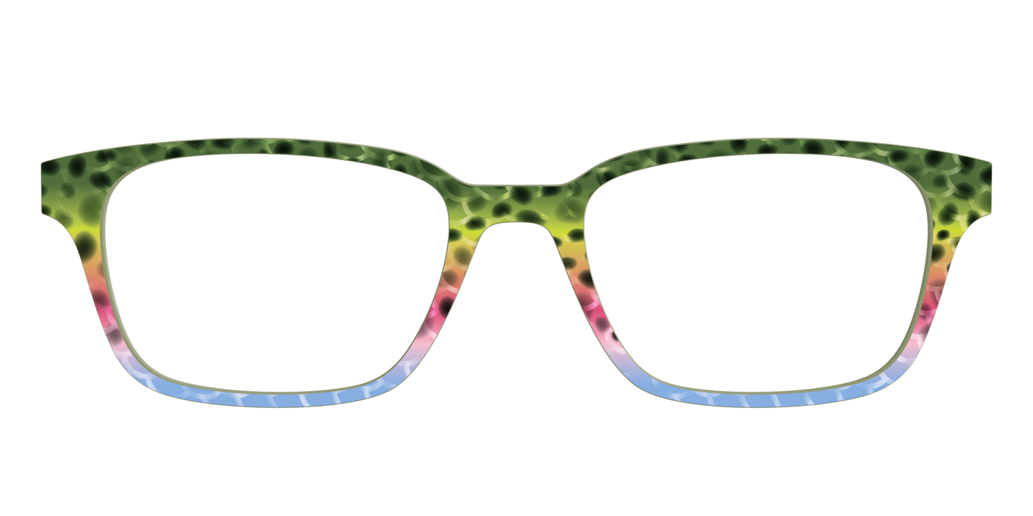 The Freshwater Trout Scales - Front Top Image - Pair Eyewear