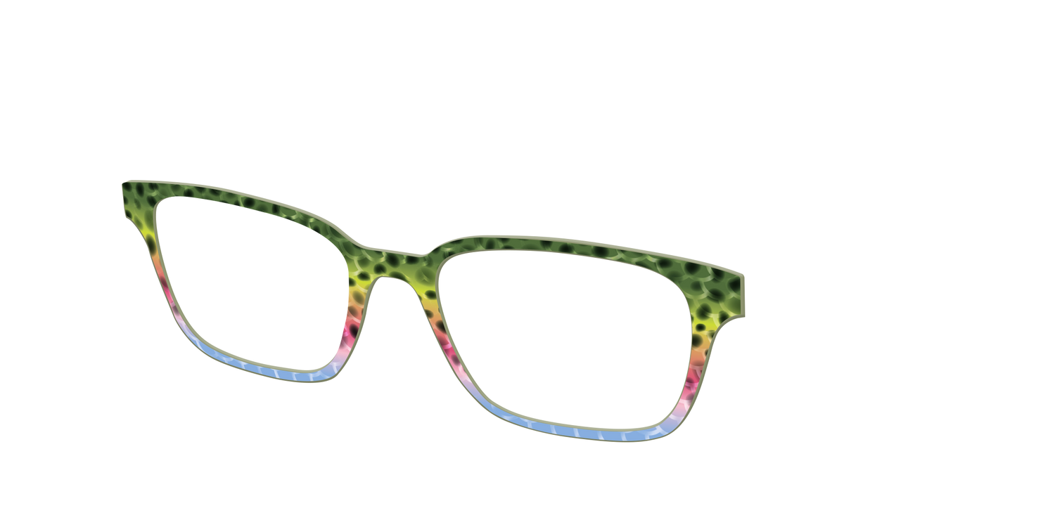 The Freshwater Trout Scales - Angle Top Image - Pair Eyewear