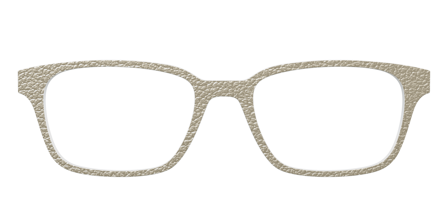 The Gold Leather - Front Top Image - Pair Eyewear