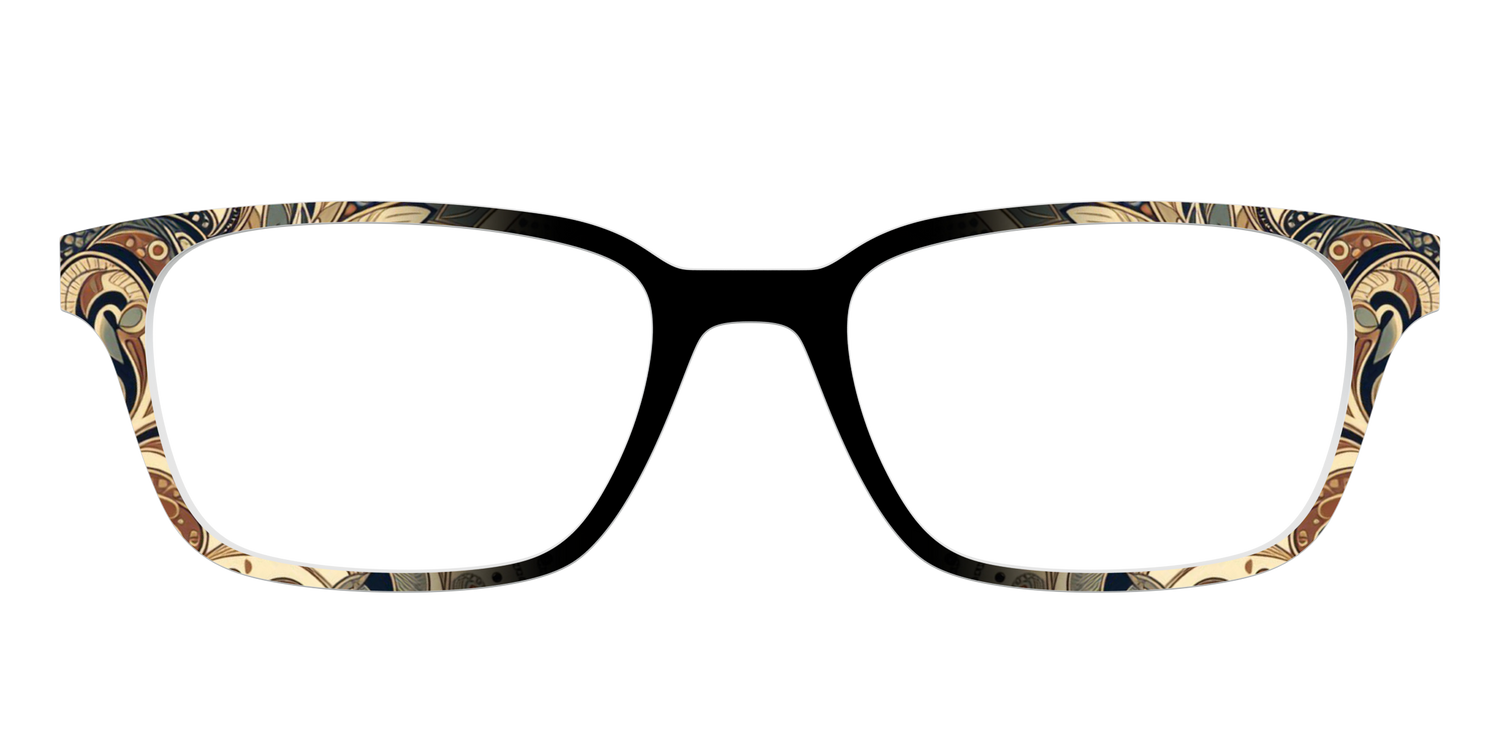 The Grand Paisley - Front Top Image - Pair Eyewear