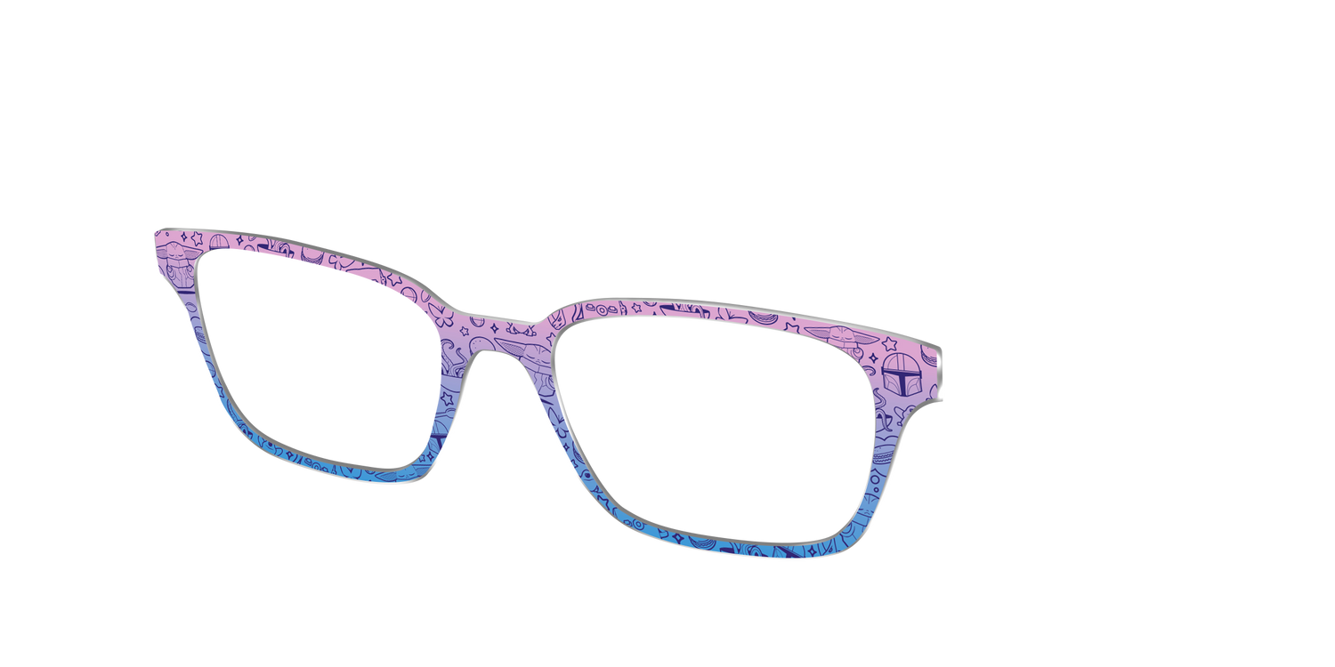 Grogu™ Galaxy Gradient - Angle Top Image - Pair Eyewear