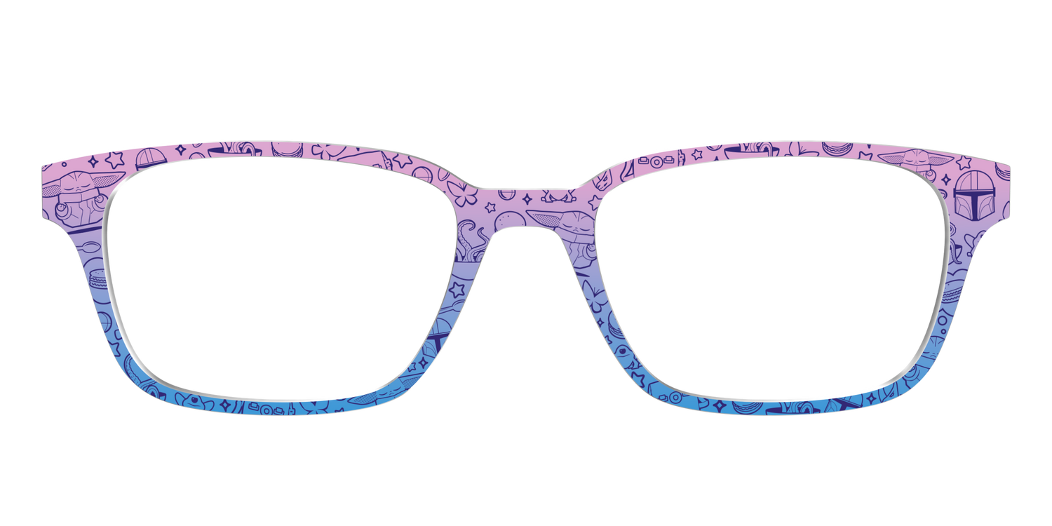 Grogu™ Galaxy Gradient - Front Top Image - Pair Eyewear