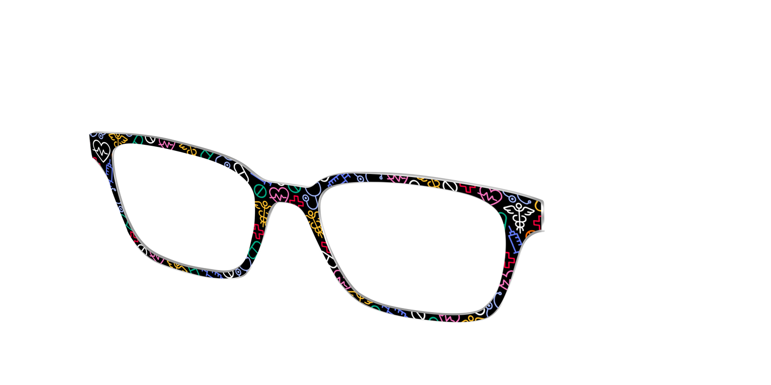 The Healing Arts - Angle Top Image - Pair Eyewear