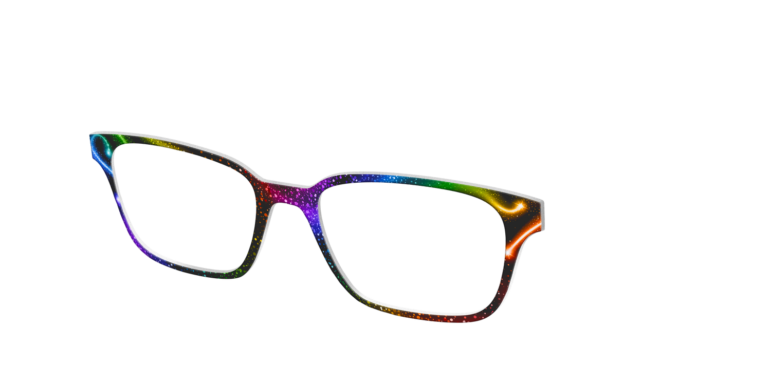 The Hex - Angle Top Image - Pair Eyewear