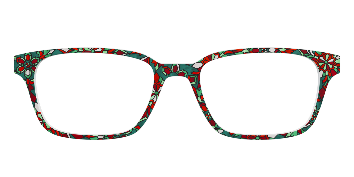 The Holiday Stained Glass - Front Top Image - Pair Eyewear