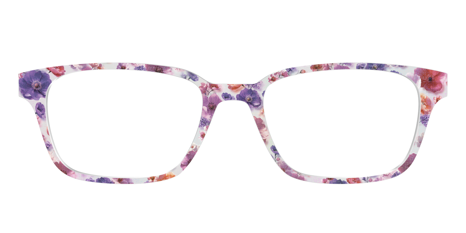 The Holographic Milky Floral - Front Top Image - Pair Eyewear