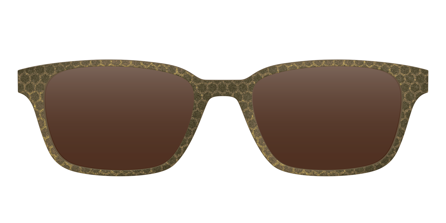 The Polarized Honeycomb Sun Top - Front Top Image - Pair Eyewear
