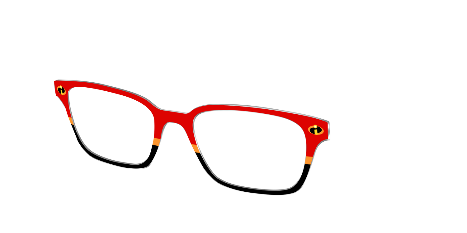 The Incredibles Super Suit - Angle Top Image - Pair Eyewear
