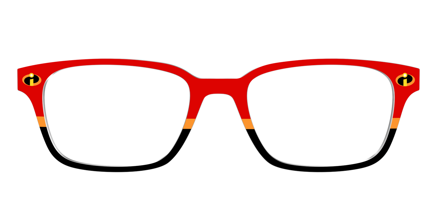 The Incredibles Super Suit - Front Top Image - Pair Eyewear