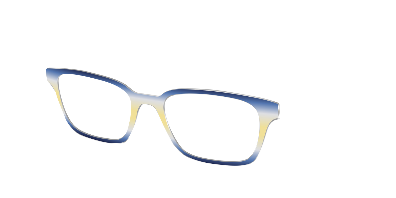 The Indigo to Honeysuckle Gradient - Angle Top Image - Pair Eyewear