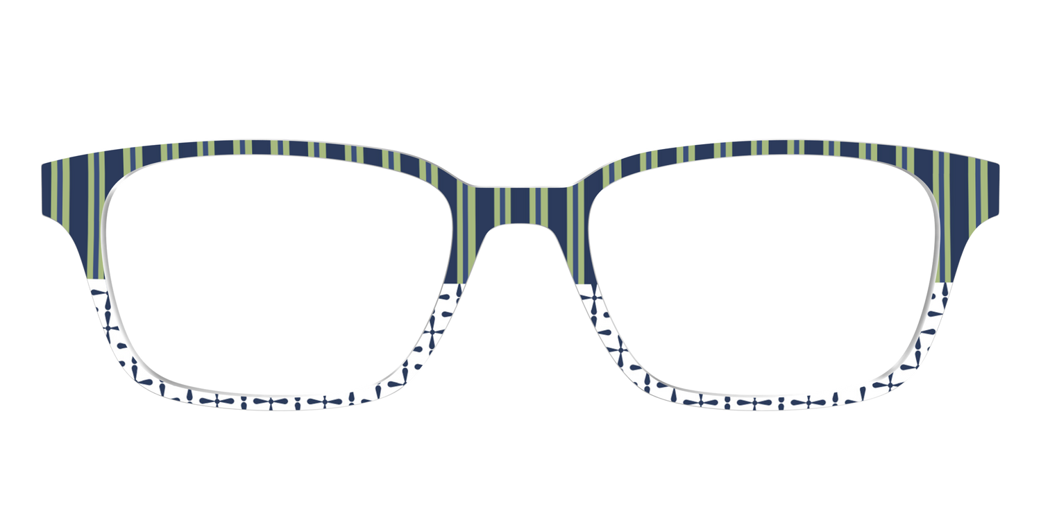 The Kayak Stripes - Front Top Image - Pair Eyewear