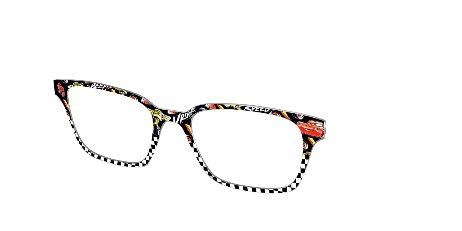 Lightning Mcqueen Speed Split - Angle Top Image - Pair Eyewear