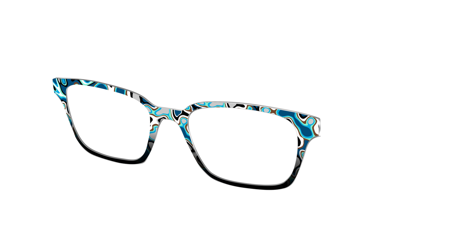 The Marbled Movement - Angle Top Image - Pair Eyewear