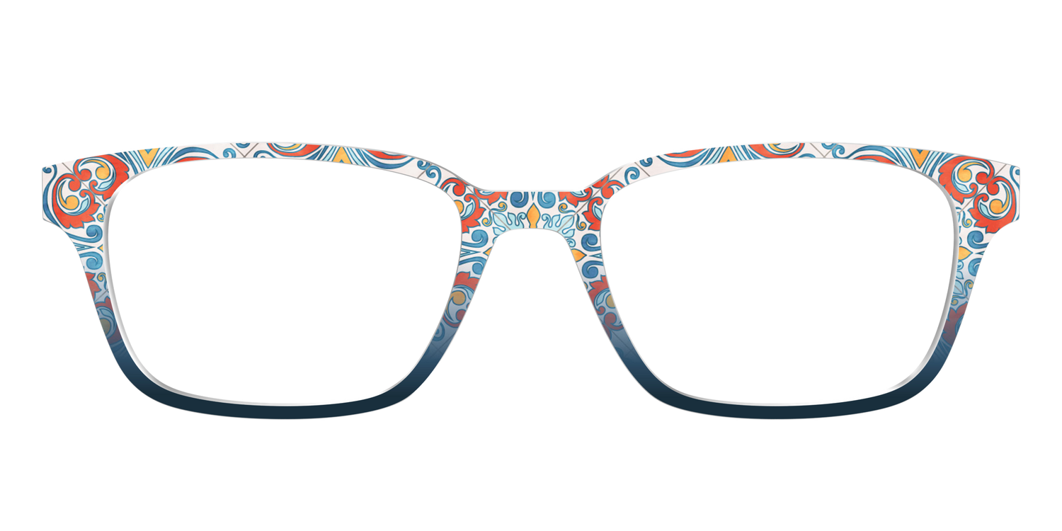 The Mediterranean Tile - Front Top Image - Pair Eyewear