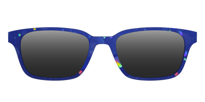 The Polarized Navy Holographic Bubbles Sun Top - Front Top Thumbnail - Pair Eyewear
