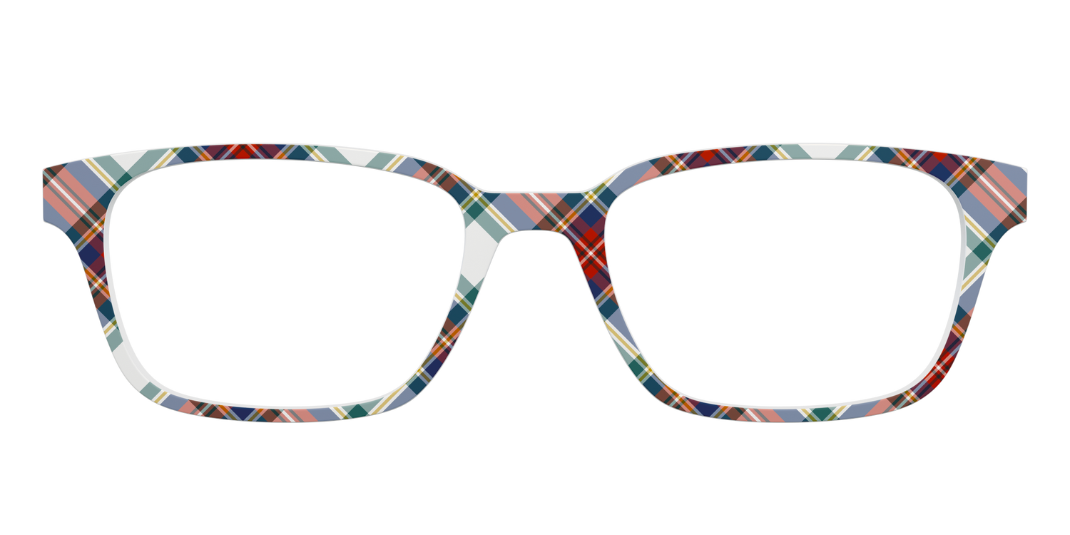 The Noel Plaid - Front Top Image - Pair Eyewear