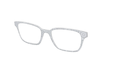 The Pale Gray Medallion Lace - Angle Top Thumbnail - Pair Eyewear