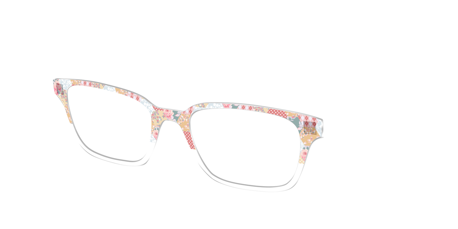 The Patchwork Hexagon Crystal Split - Angle Top Image - Pair Eyewear
