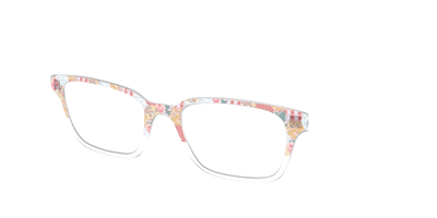 The Patchwork Hexagon Crystal Split - Angle Top Thumbnail - Pair Eyewear