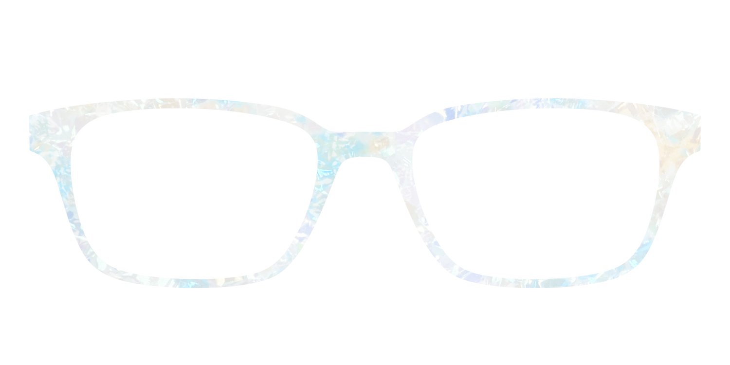 The Pearlescent Opal - Front Top Image - Pair Eyewear