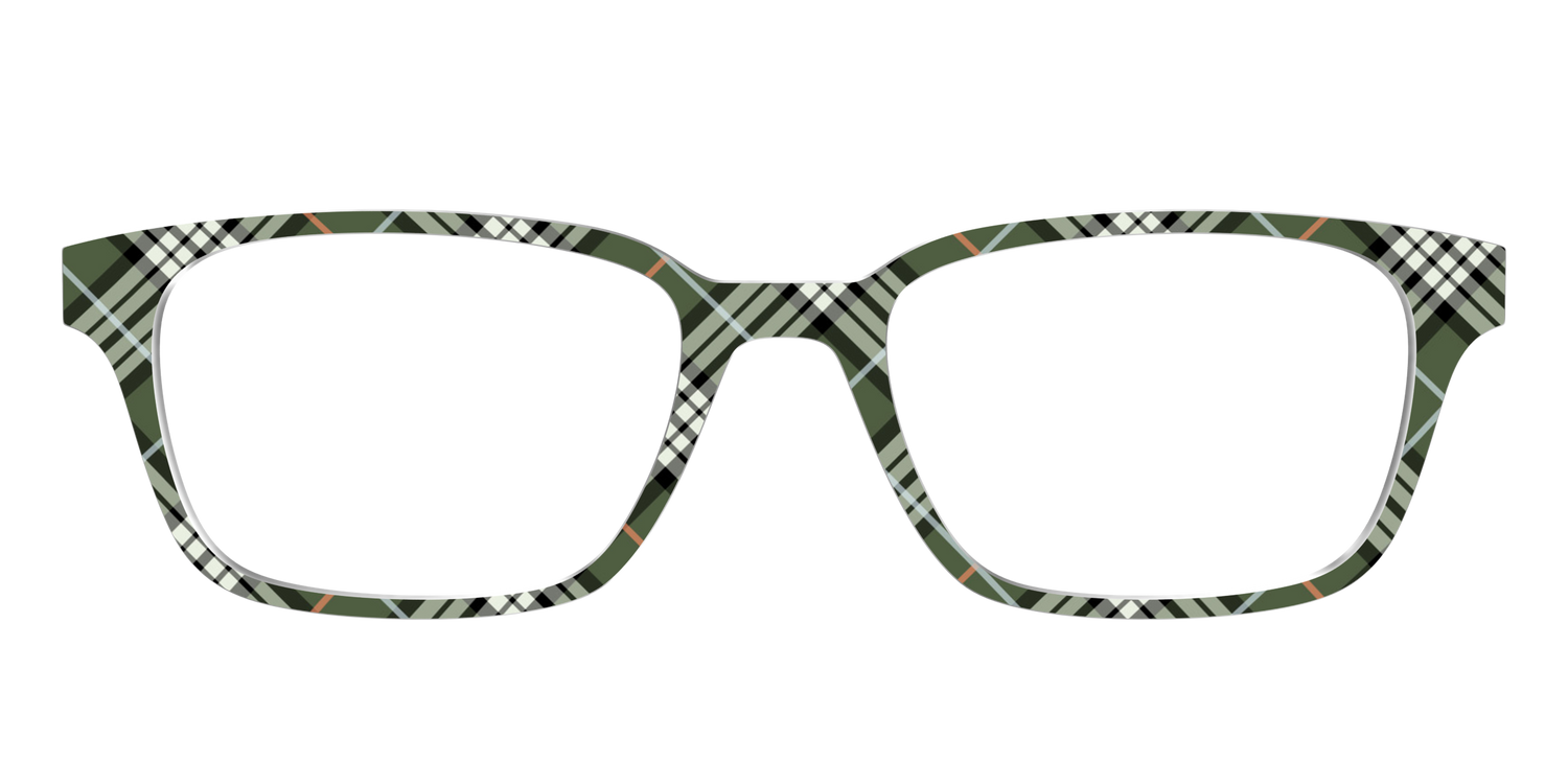 The Personality Plaid - Front Top Image - Pair Eyewear