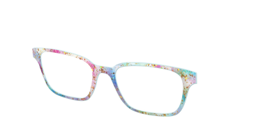 The Pixie Bokeh with Gold Flakes - Angle Top Thumbnail - Pair Eyewear
