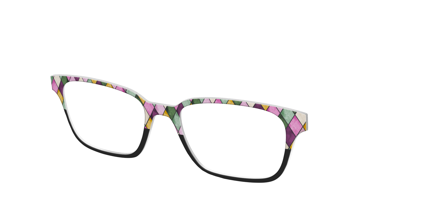 The Playful Harley Split - Angle Top Image - Pair Eyewear