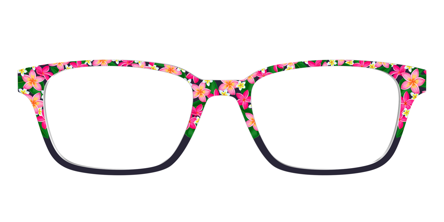The Plumeria Crown - Front Top Image - Pair Eyewear