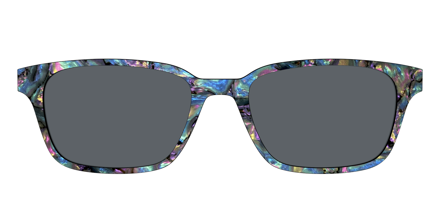 The Polarized Midnight Abalone Sun Top - Front Top Image - Pair Eyewear