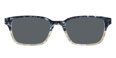 The Polarized Navy to Taupe Pearl Split Sun Top - Front Top Thumbnail - Pair Eyewear
