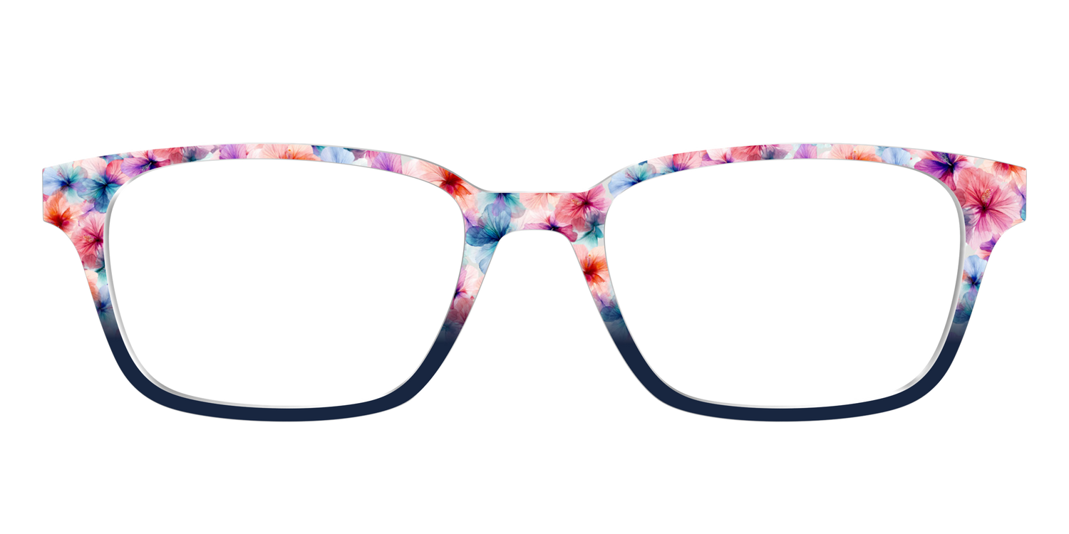 The Pressed Hibiscus - Front Top Image - Pair Eyewear