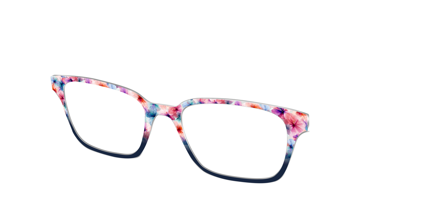 The Pressed Hibiscus - Angle Top Image - Pair Eyewear