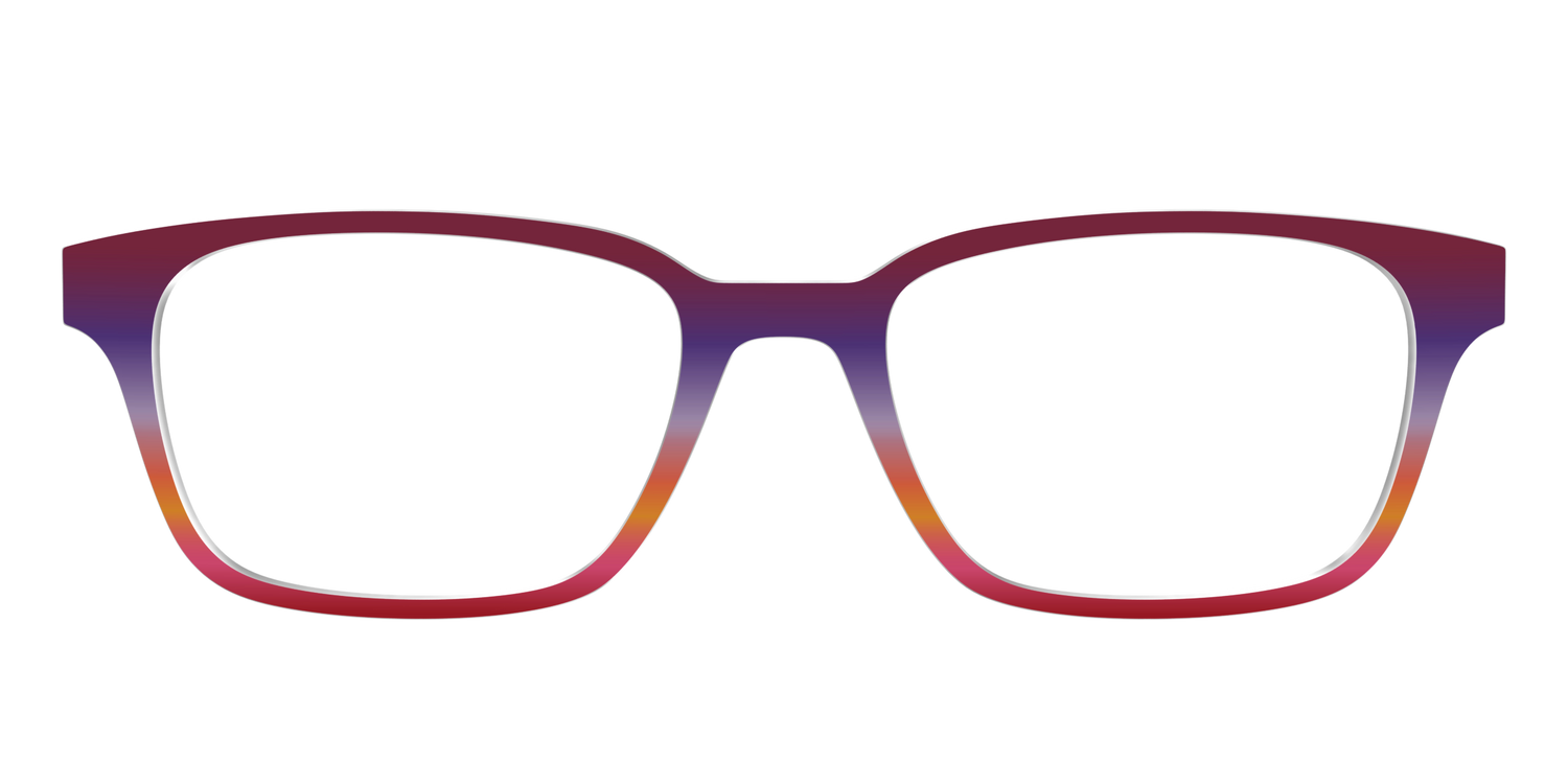 The Primary Gradient - Front Top Image - Pair Eyewear