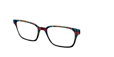 The Principal Plaid - Angle Top Thumbnail - Pair Eyewear