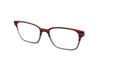 The Punk Stripes Split - Angle Top Thumbnail - Pair Eyewear