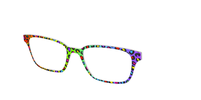 The Rainbow Cheetah - Angle Top Thumbnail - Pair Eyewear