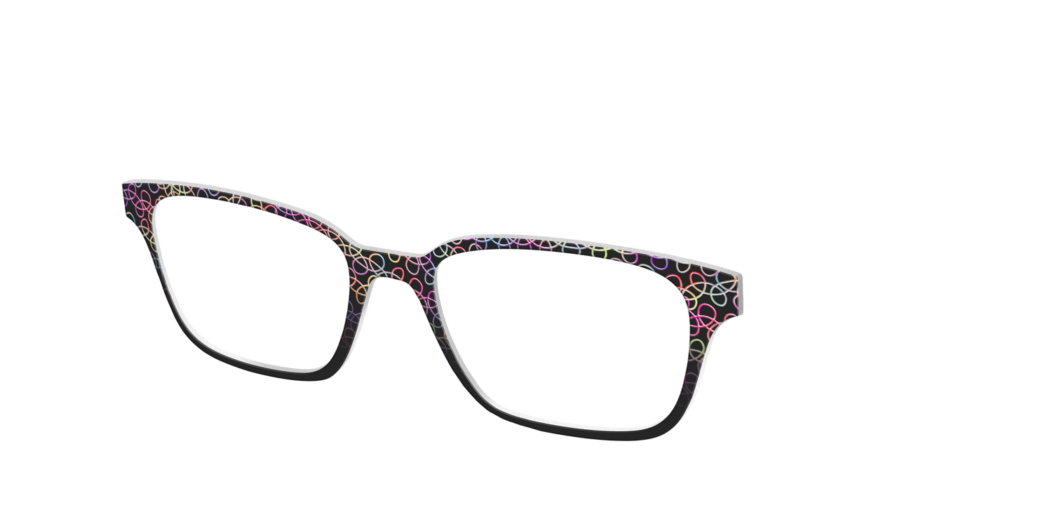 The Rainbow Necklace - Angle Top Image - Pair Eyewear