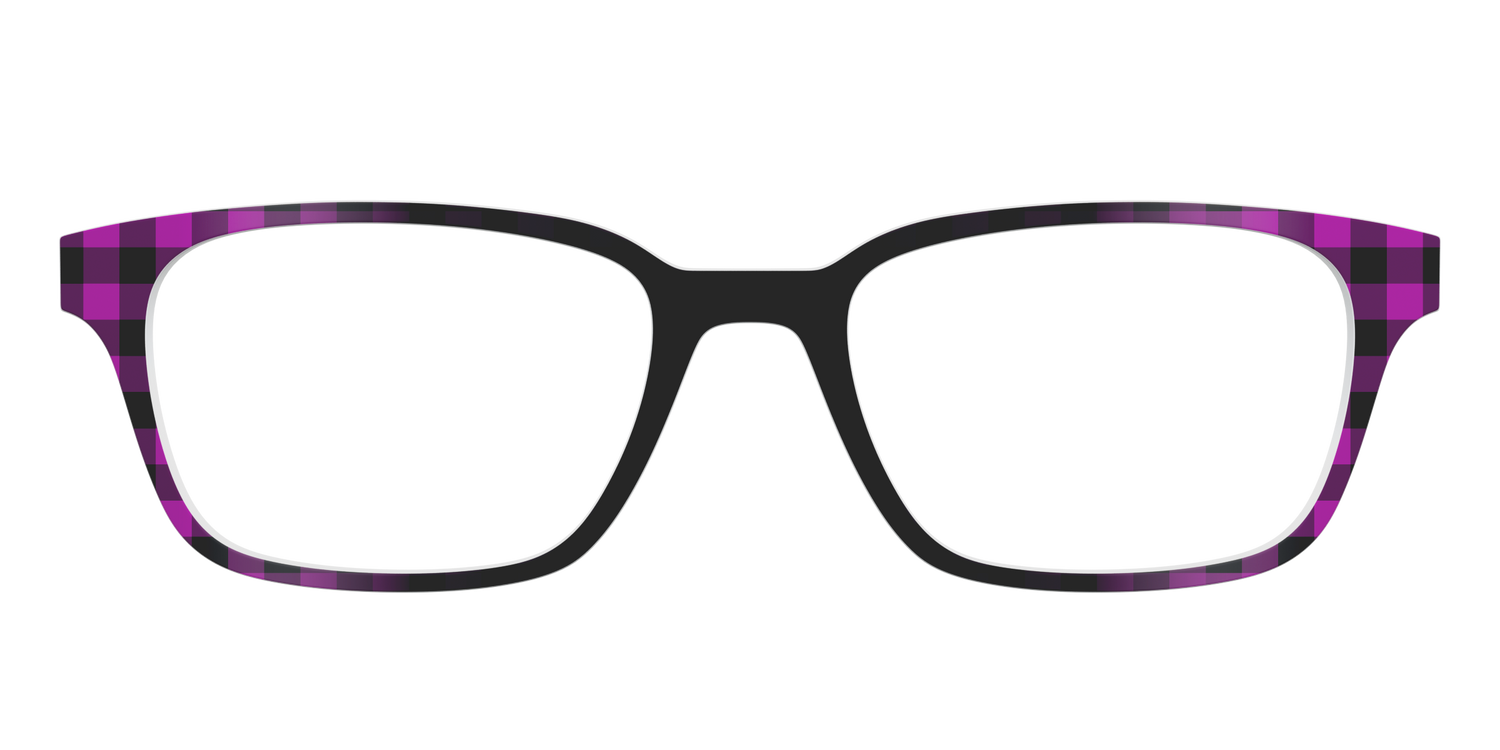 The Reimagined Plaid - Front Top Image - Pair Eyewear