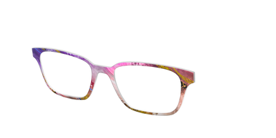 The Rose Quartz Crystal - Angle Top Thumbnail - Pair Eyewear