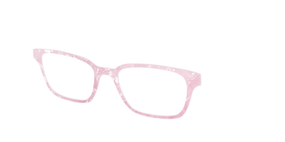 The Rose Quartz Pearl Marble - Angle Top Thumbnail - Pair Eyewear