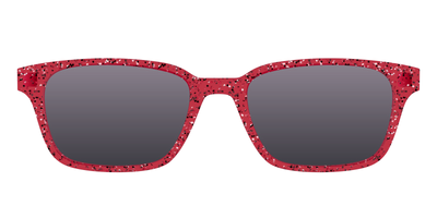 The Polarized Ruby Sparkle Sun Top - Front Top Thumbnail - Pair Eyewear