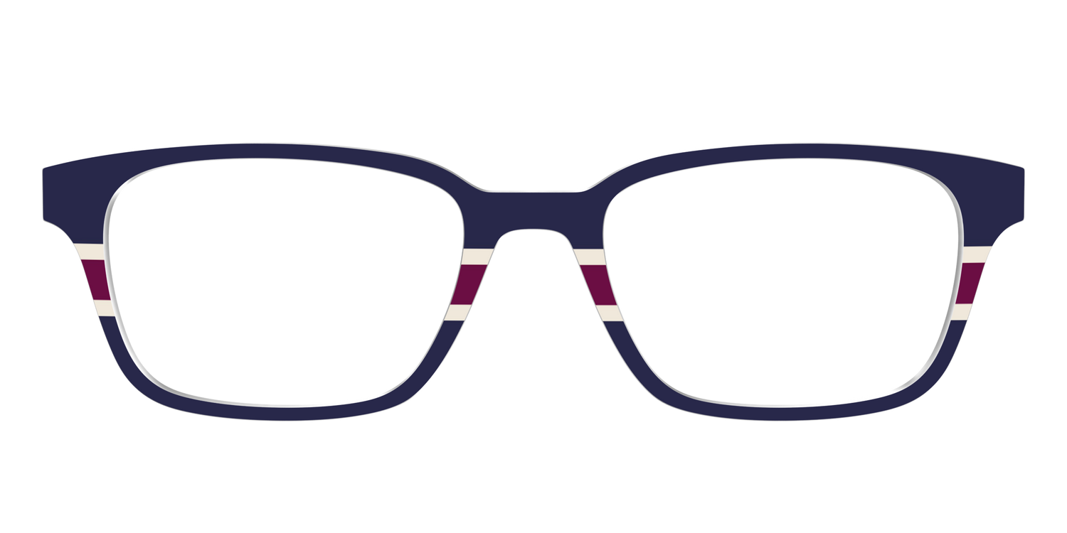 The Rugby Stripes - Front Top Image - Pair Eyewear