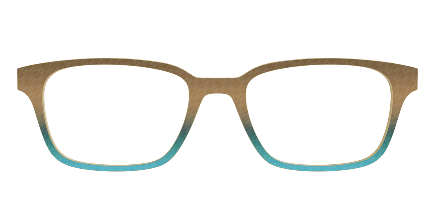 The Sand to Sea Gradient Check - Front Top Image - Pair Eyewear