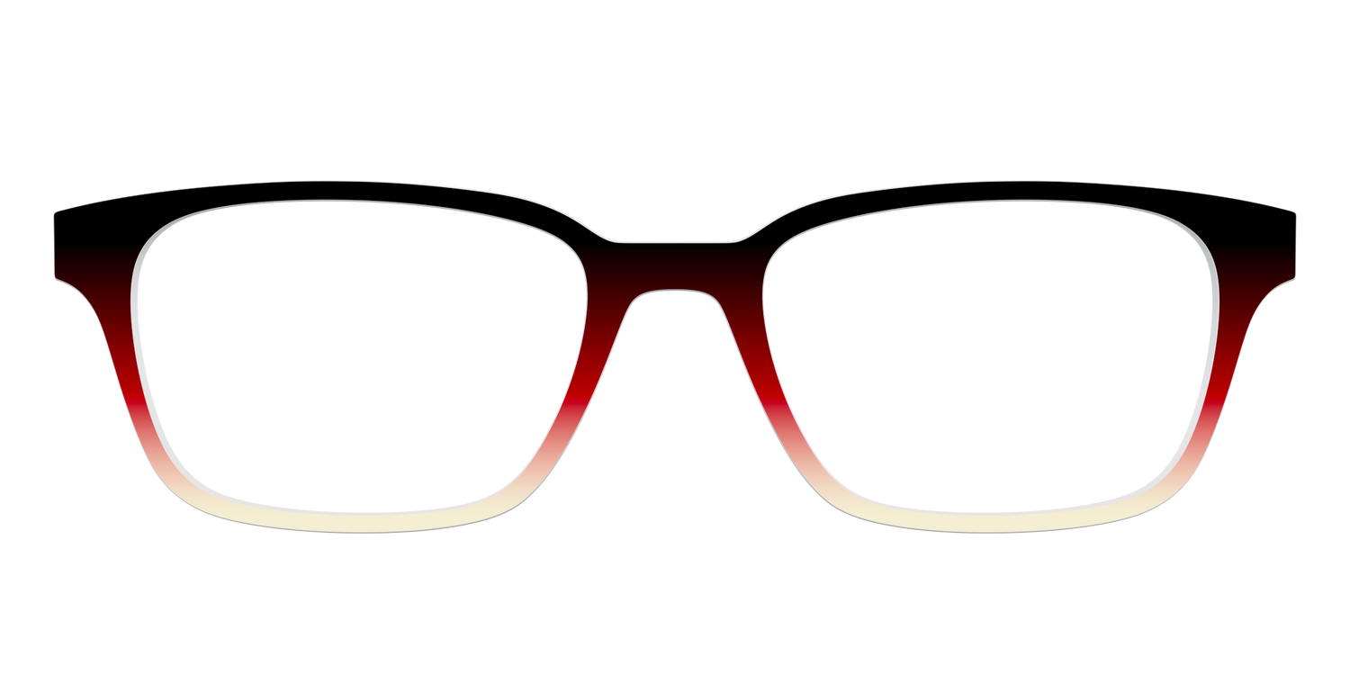 The Season's Greetings Gradient - Front Top Image - Pair Eyewear