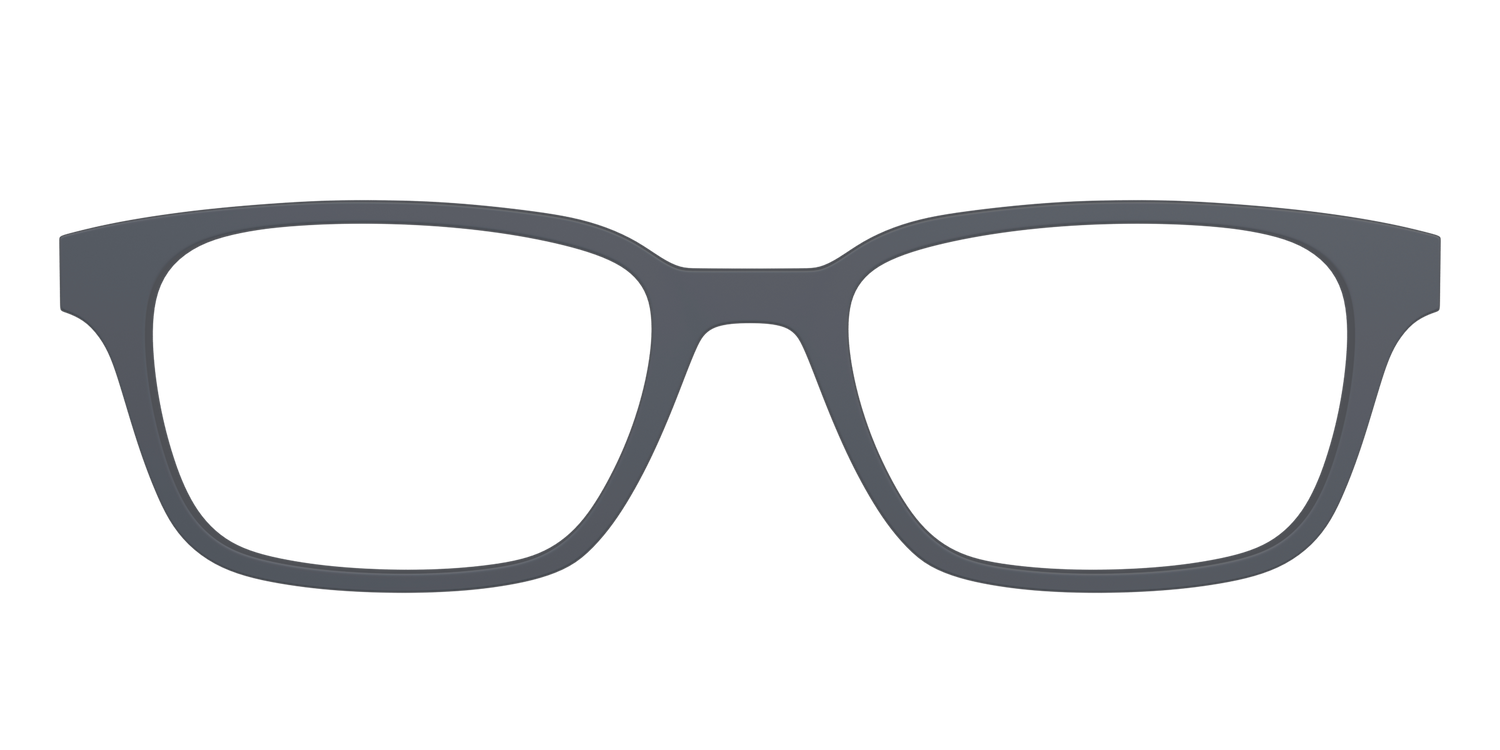 The Slate - Front Top Image - Pair Eyewear