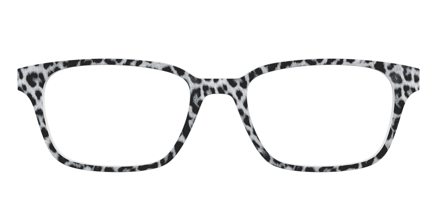 The Snow Leopard Spots - Front Top Image - Pair Eyewear