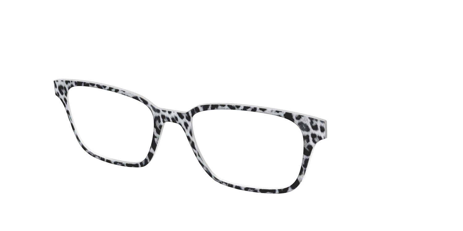The Snow Leopard Spots - Angle Top Image - Pair Eyewear