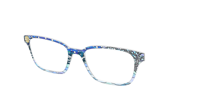 The Snowscape Stained Glass - Angle Top Thumbnail - Pair Eyewear