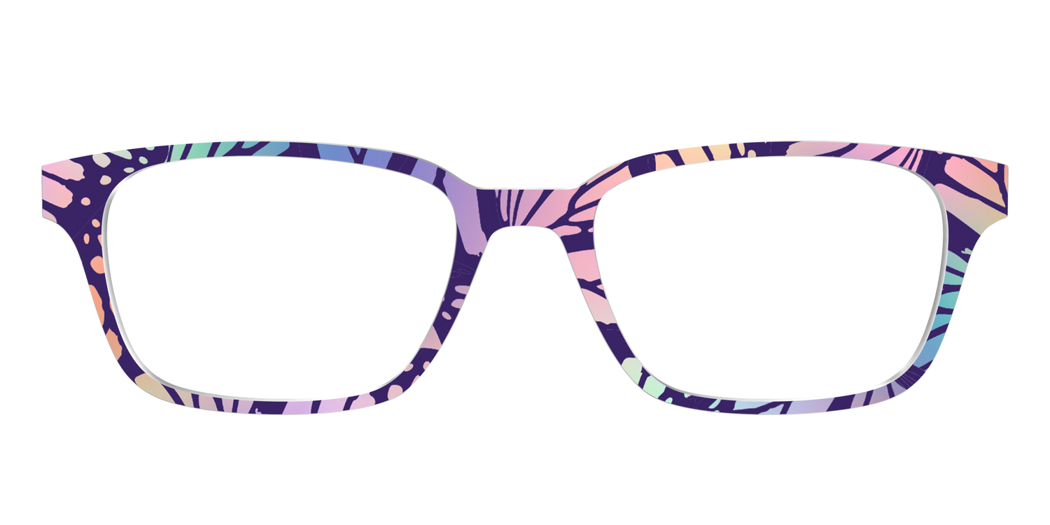 The Sorbet Wings Mosaic - Front Top Image - Pair Eyewear